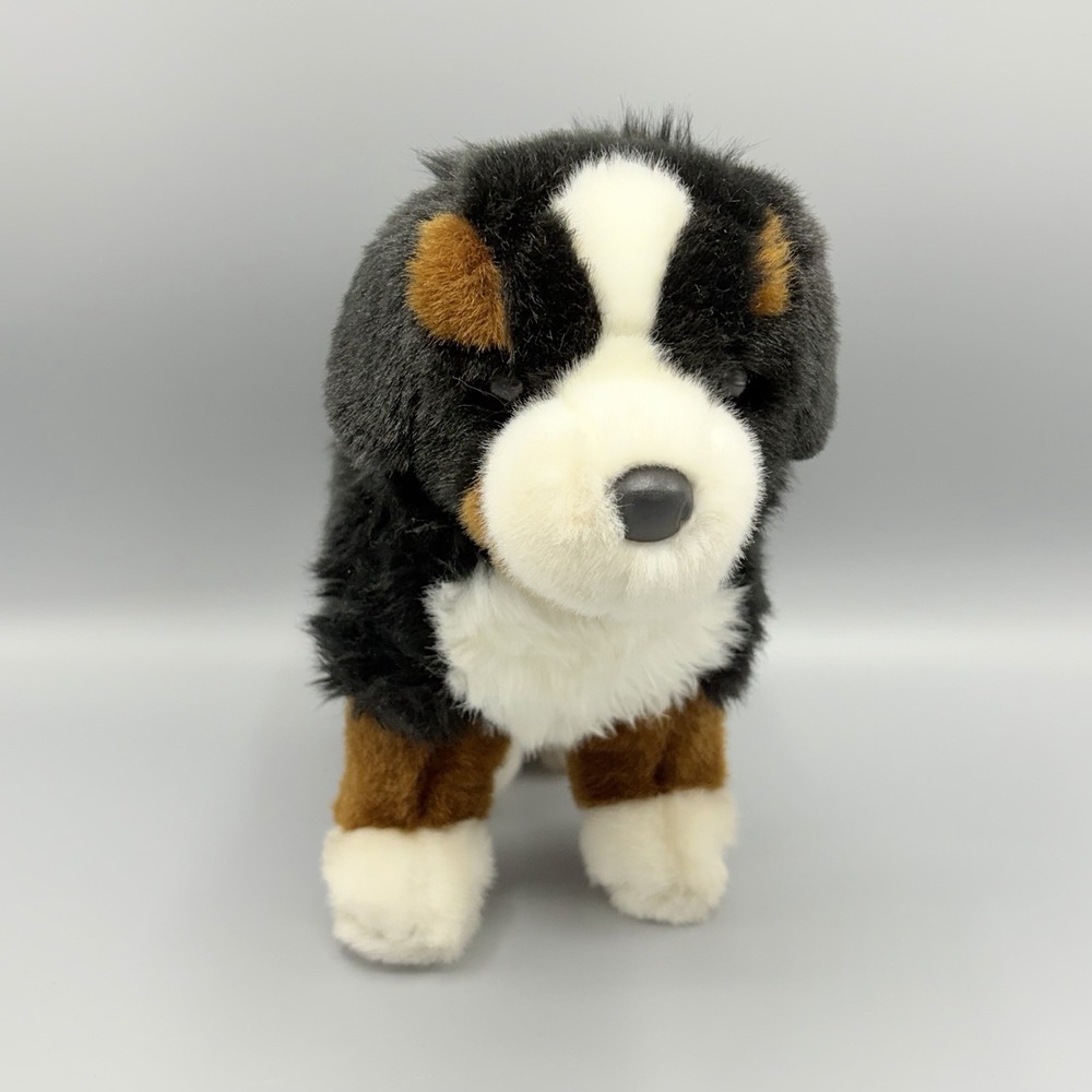 Douglas Bernie Bernese Mountain Dog Plush Stuffed Animal 12" Realistic Puppy Dog